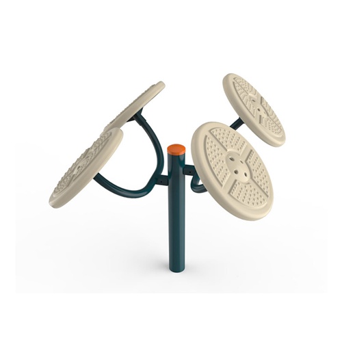 户外健身器材-二位太极揉推器