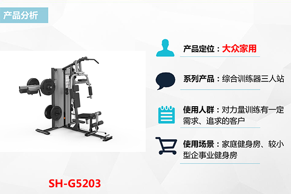 三人站综合训练器SH-5203