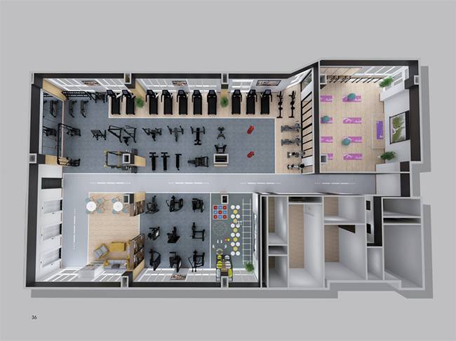 房地产健身器材解决方案-KS娱乐体育健身器材